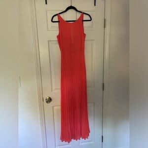 LYKE MYNDED by Nordstrom Coral Maxi Dress Size Small